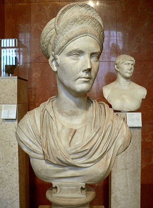 Salonina Matidia, niece of Trajan, ca. 112 CE, Musée du Louvre, Paris, Ma 1196 ; MR 563 